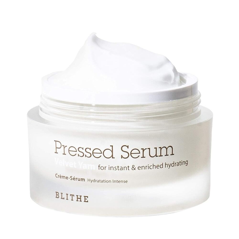 BLITHE Pressed Serum 68.79% Wild Yam Moisturizing Serum with Cream Texture, 1.68